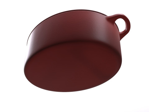 조리기구 세트 3D 모델