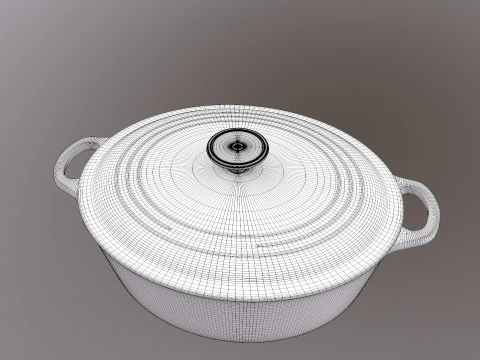 Cookware Set 3D Model
