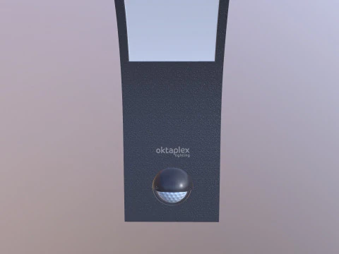 Luz de pared LED Modelo 3D