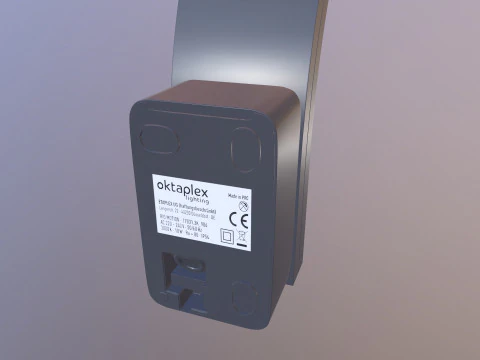 Luz de pared LED Modelo 3D