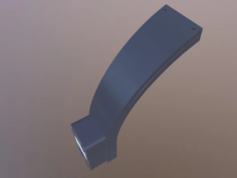 Luz de pared LED Modelo 3D