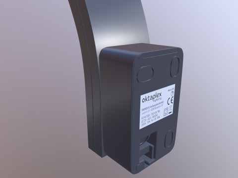 Lampa ścienna LED Model 3D