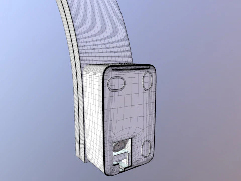 Luz de pared LED Modelo 3D