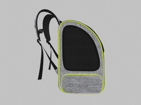 Portable Pet Carrier 3D Model