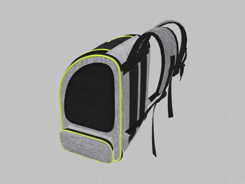 Portable Pet Carrier 3D Model