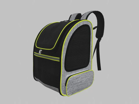 Portable Pet Carrier 3D Model