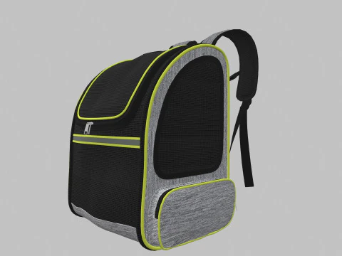 Portable Pet Carrier 3D Model