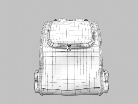 Portable Pet Carrier 3D Model