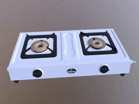Sunflame Gas Flame 3D Model