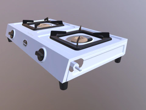 Sunflame Gas Flame 3D Model