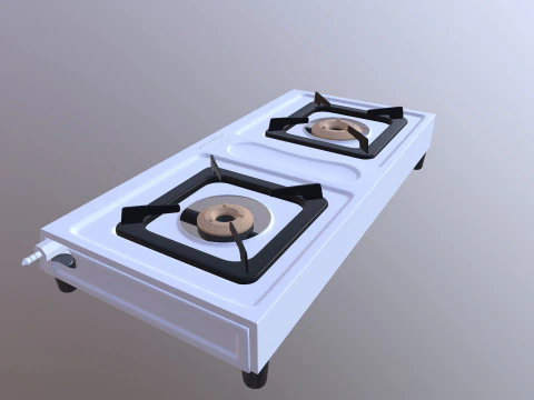 Sunflame Gas Flame 3D Model