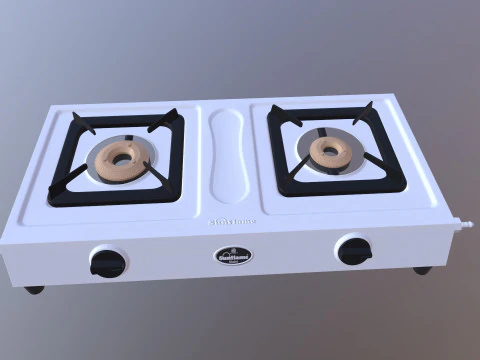 Sunflame Gas Flame 3D Model
