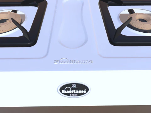 Sunflame Gas Flame 3D Model