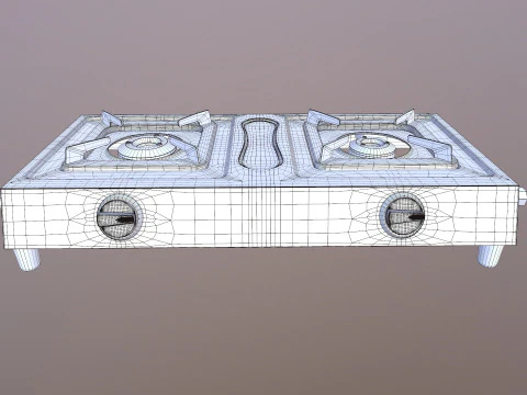 Sunflame Gas Flame 3D Model