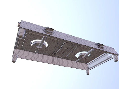 Sunflame Gas Flame 3D Model