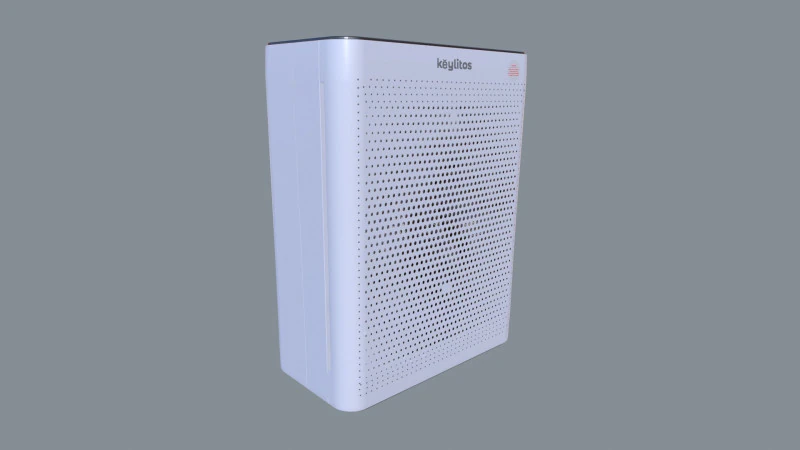 हवा शोधक 3D मॉडल .c4d .max .obj .3ds .fbx .stl .blend 