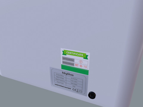 Purificatore d'aria Modello 3D