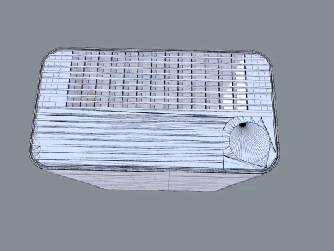 हवा शोधक 3D मॉडल