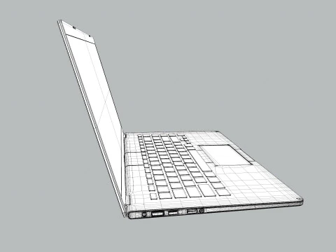 ASUS Laptop Haldiramo 3D Model
