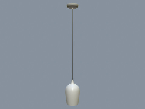 Lampa dachowa Model 3D