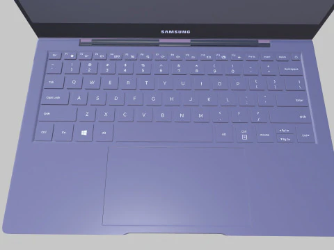 SAMSUNG Laptop 3D Model