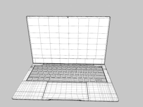 SAMSUNG Laptop 3D Model