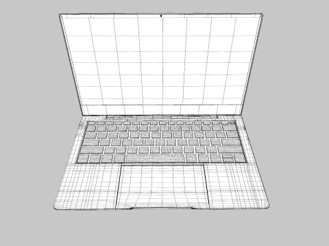 SAMSUNG Laptop 3D Model
