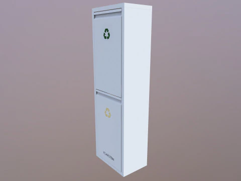 Trash Can 3D Model