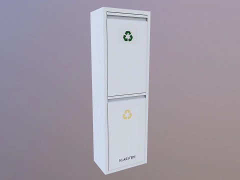 Trash Can 3D Model