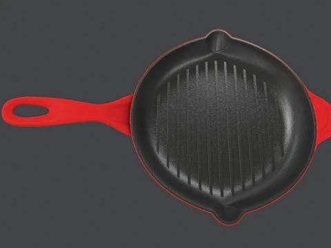 炊具煎锅 3D 模型