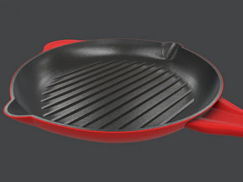 炊具煎锅 3D 模型