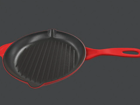 炊具煎锅 3D 模型