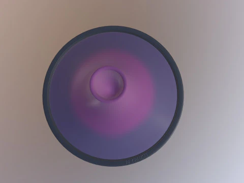 Creuset Tagine Stoneware Funnel Lid 3D Model