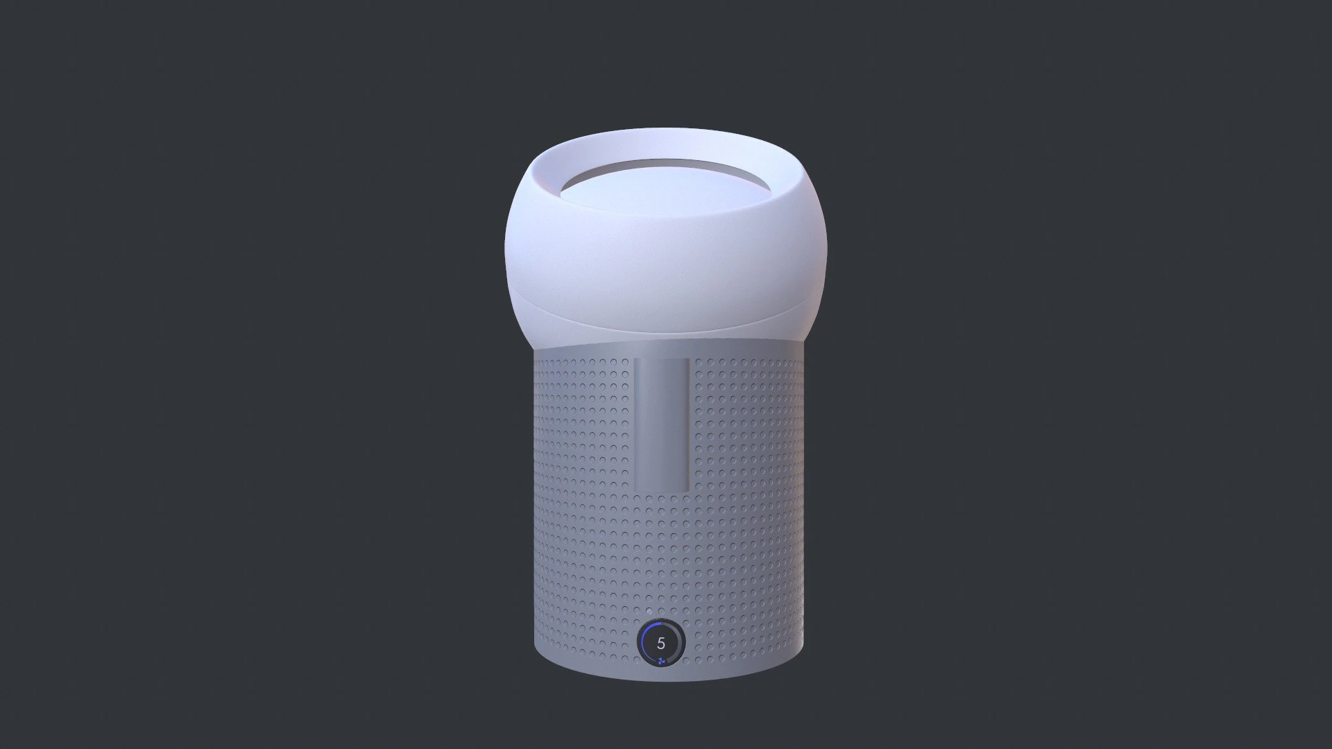 Dyson Pure Air Purifier 3D Model .c4d .max .obj .3ds .fbx .stl .blend 
