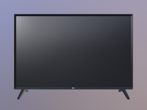 LG LED Television 3D Model