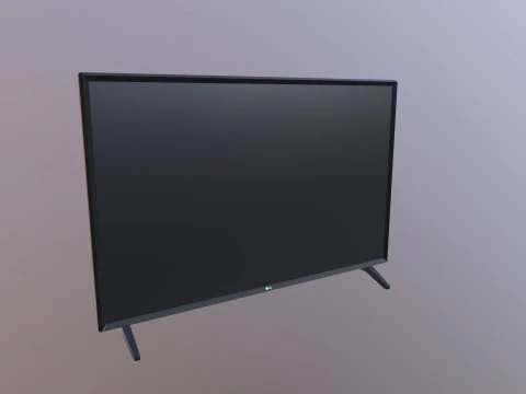 LG LED Television 3D Model