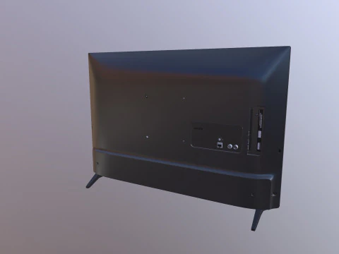 LG LED Television 3D Model