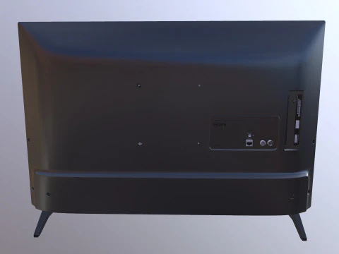 LG LED Television 3D Model