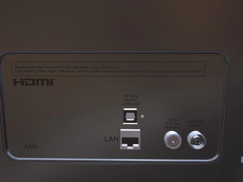 LG LED Television 3D Model
