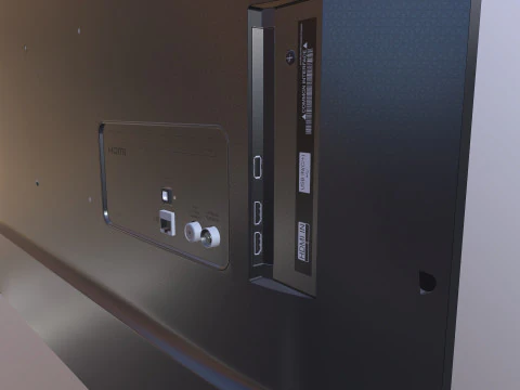 LG LED Television 3D Model
