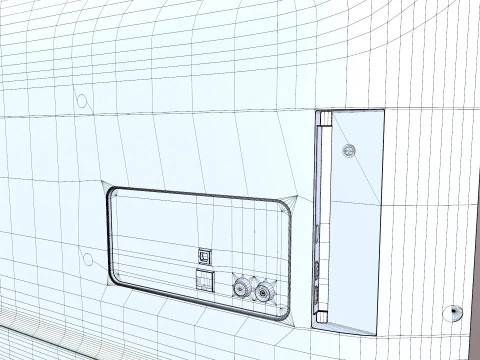 LG LED Television 3D Model