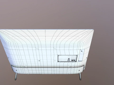LG LED Television 3D Model