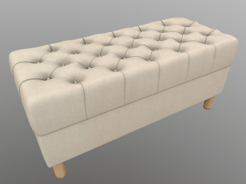 Meja Kopi Mewah Model 3D