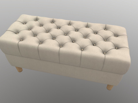 Meja Kopi Mewah Model 3D