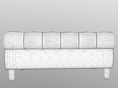 Meja Kopi Mewah Model 3D