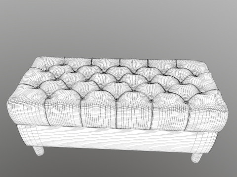 Meja Kopi Mewah Model 3D