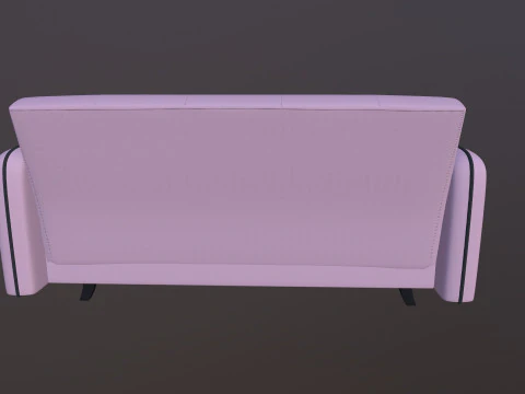 Fabric Sofa 3D Model