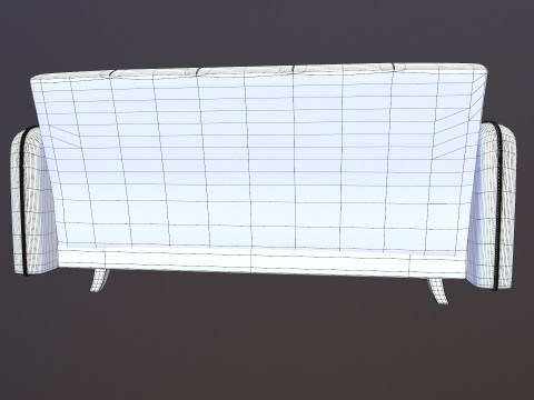 Fabric Sofa 3D Model