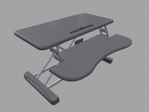 스탠딩 데스크 3D 모델