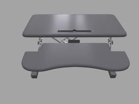 スタンディングデスク 3Dモデル